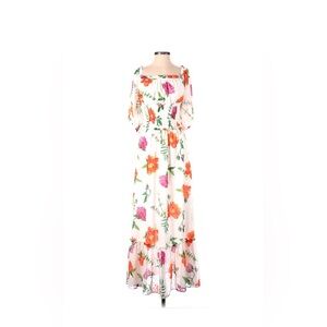 SkyLar Rose summer floral maxi dress size s